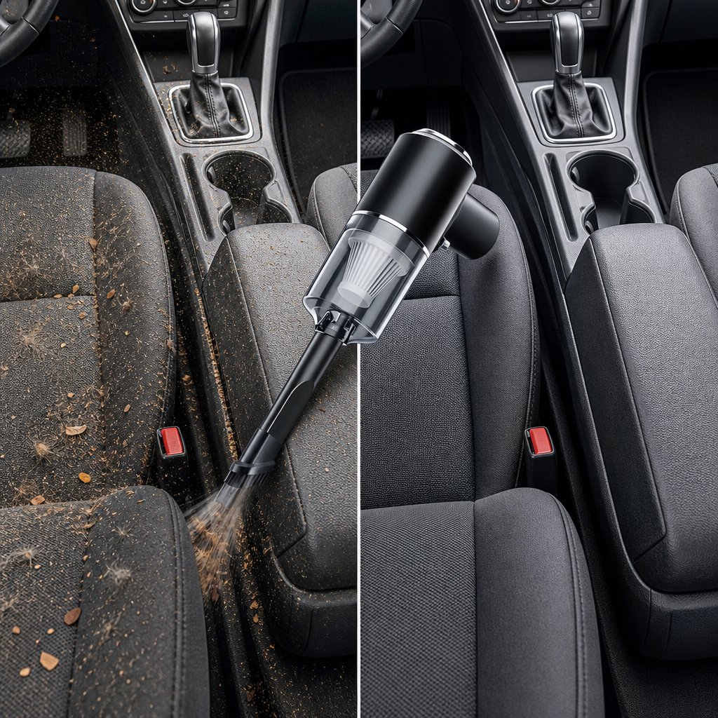 Aspirateur Auto 4-en-1 USB