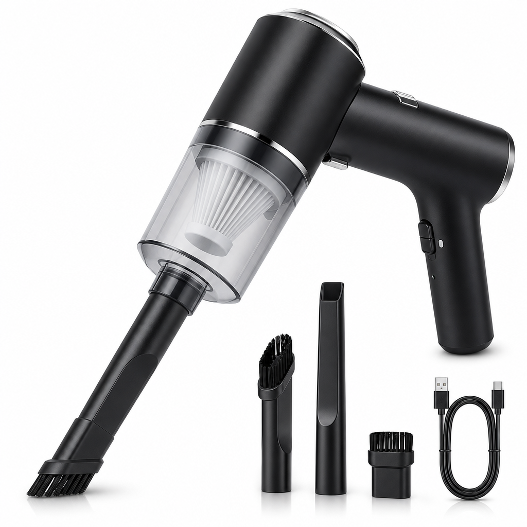 Aspirateur Auto 4-en-1 USB