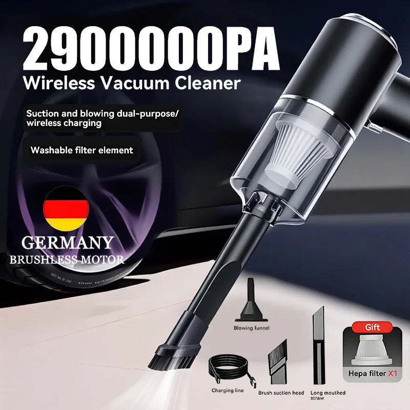 Aspirateur Auto 4-en-1 USB